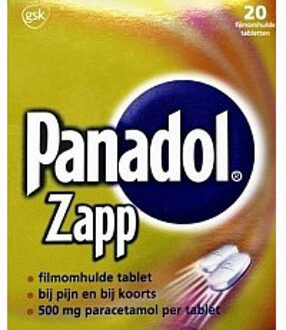 Panadol Zapp Tablet 500 MG