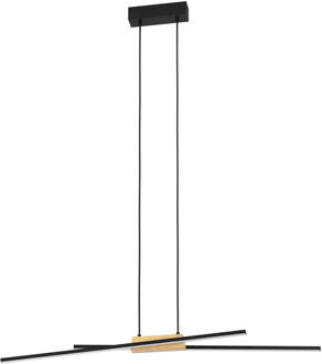 Panagria Hanglamp - LED - 93,5 cm - Zwart|Bruin|Wit - Dimbaar