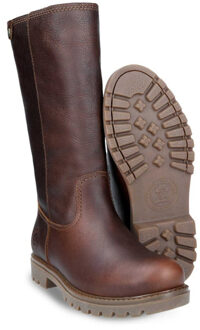 Panama Jack Bambina Enkellaarzen Dames - Bruin - Maat 39