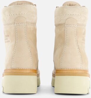 Panama Jack Beige Nubuck Veterschoenen Panama Jack , Beige , Dames - 41 EU