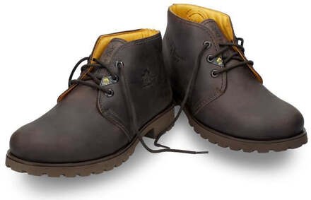 Panama Jack C2 bruine laars voor heren, waterdichte Havana Joe Chukka-enkellaarzen met veters - EU 42 / UK 8