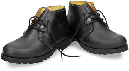 Panama Jack C3 zwarte laars voor heren, waterdichte Havana Joe Chukka-enkellaarzen met veters - maat