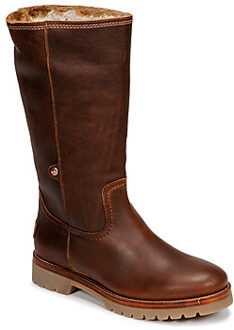 Panama Jack Dames Laarzen Panama Jack Bambina B94 Bruin - Maat 39