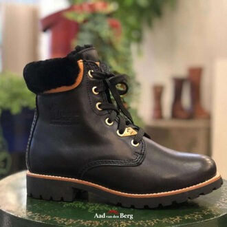 Panama Jack Damesschoenen veterlaarsjes Zwart - 38