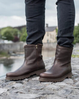 Panama Jack Fedro heren enkelboot - Bruin - Maat 40