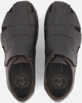 Panama Jack Fletcher Basics heren sandaal - Bruin - Maat 41