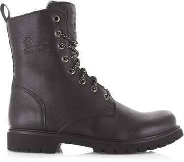 Panama Jack Frisia B1 Veterboots zwart Leer - 36,37,38,39,40,41,42