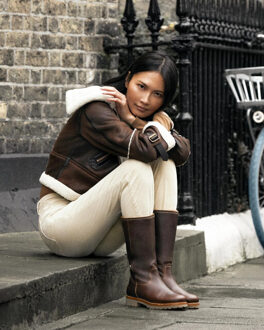 Panama Jack Laarzen Panama Jack BAMBINA" Bruin - 36,37,39,40,41,42