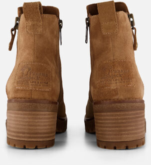 Panama Jack Pauline B13 Enkellaarsjes cognac Suede - 36