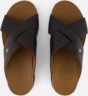 Panama Jack Salmon C17 Slippers bruin Leer - 40,41,42,43,44,45,46