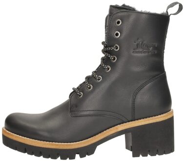 Panama Jack Waterdichte dameslaars met bontvoering en anatomisch voetbed Panama Jack , Zwart , Dames - 40 Eu,36 Eu,41 Eu,37 Eu,39 Eu,38 EU