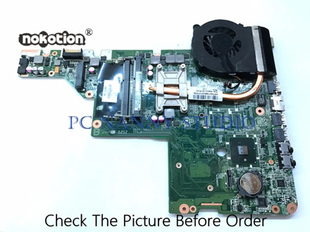 PANANNY for HP G62 CQ62 G42 CQ42 634648-001 DAAX1JMB8C0 Series Motherboard I3-350M HM55 with fan Tested