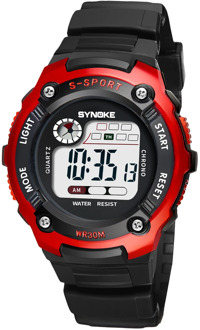 PANARS Classic Style Electronic Watch Kids Boys Children's Watch Digitally Waterproof Sports Watch With Luminous Alarm Clock