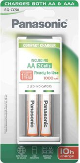 Panasonic batterijlader EVOLTA AA X2