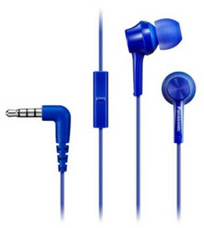 Panasonic in-ear oordopjes TCM115E-K zwart