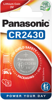 Panasonic knoopcel batterij CR2430