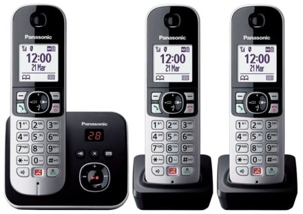 Panasonic KX-TG6863NLB Huistelefoon