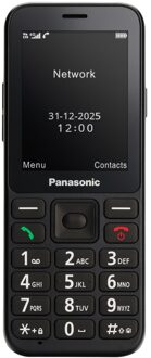 Panasonic KX-TU250EXB Mobiele telefoon Zwart