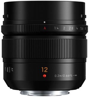 Panasonic Leica DG Summilux 12mm F1.4 ASPH Zwart