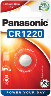 Panasonic Lithium CR1220 3V blister 1