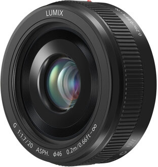 Panasonic Lumix G 20mm f/1.7 II Zwart