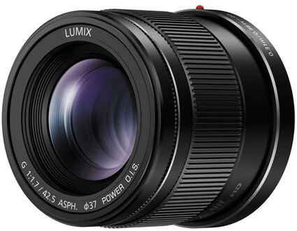 Panasonic Lumix G MFT 42,5mm f/1.7 ASPH O.I.S. Zwart