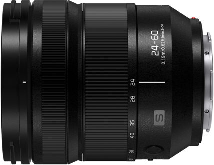 Panasonic Lumix S 24-60mm f/2.8 Zwart