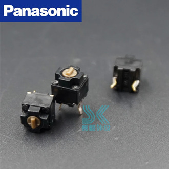 Panasonic original mouse square micro switch button EVQP0E07K for Microsoft ie3.0 Roller io1.1 black spots brown spots 10pcs/lot