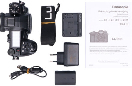 Panasonic Tweedehands Panasonic DC-G9 Body CM4371 Zwart