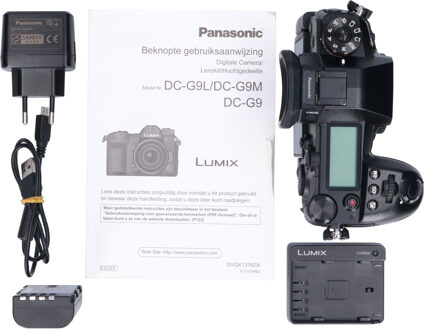 Panasonic Tweedehands Panasonic DC-G9 Body CM5608 Zwart