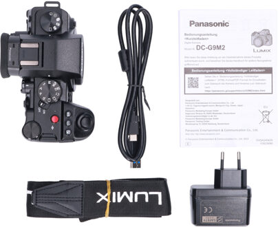 Panasonic Tweedehands Panasonic DC-G9 II Body CM4407 Zwart