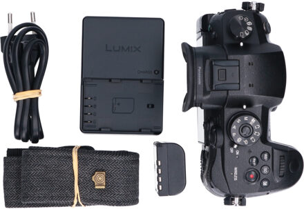 Panasonic Tweedehands Panasonic DC-GH5 Body CM2907 Zwart