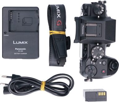 Panasonic Tweedehands Panasonic DMC-G7 Zwart - Body CM1015