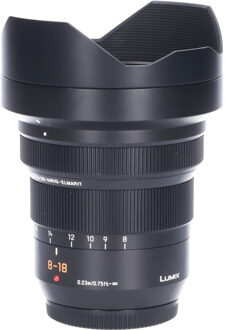 Panasonic Tweedehands Panasonic Leica DG Vario Elmarit 8-18mm f/2.8-4 ASPH CM1748 Zwart