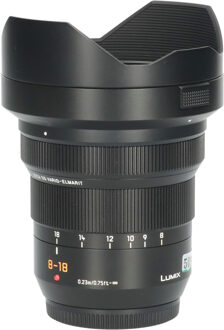 Panasonic Tweedehands Panasonic Leica DG Vario Elmarit 8-18mm f/2.8-4 ASPH CM5097 Zwart