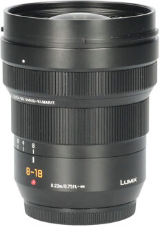 Panasonic Tweedehands Panasonic Leica DG Vario Elmarit 8-18mm f/2.8-4 ASPH CM6256 Zwart