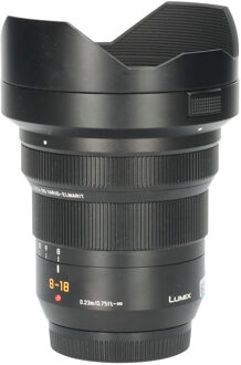Panasonic Tweedehands Panasonic Leica DG Vario Elmarit 8-18mm f/2.8-4 ASPH CM6260 Zwart