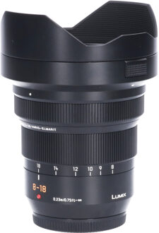 Panasonic Tweedehands Panasonic Leica DG Vario Elmarit 8-18mm f/2.8-4 ASPH CM8448 Zwart