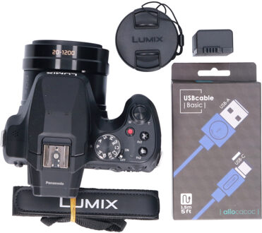 Panasonic Tweedehands Panasonic Lumix DC-FZ82D CM5989 Zwart