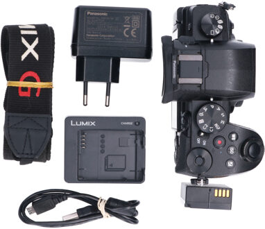 Panasonic Tweedehands Panasonic Lumix DC-G90 Body CM3218 Zwart