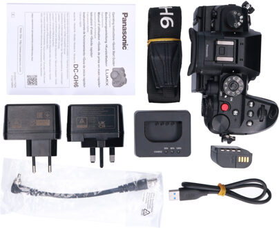 Panasonic Tweedehands Panasonic LUMIX DC-GH6 Body CM1266