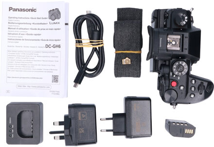 Panasonic Tweedehands Panasonic LUMIX DC-GH6 Body CM2738