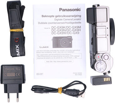 Panasonic Tweedehands Panasonic Lumix DC-GX9 Body CM1977 Zwart