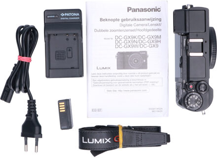 Panasonic Tweedehands Panasonic Lumix DC-GX9 Body CM7451 Zwart