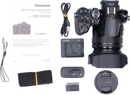 Panasonic Tweedehands Panasonic Lumix DMC-FZ2000 CM4878 Zwart