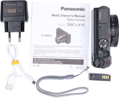 Panasonic Tweedehands Panasonic Lumix DMC-LX10 CM8939 Zwart