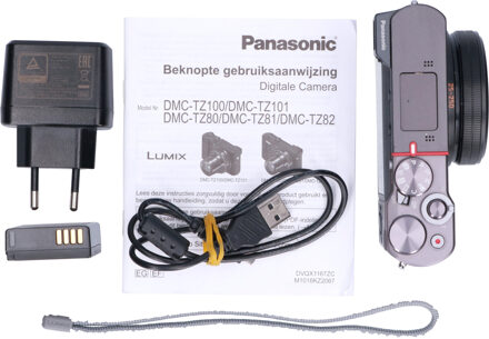 Panasonic Tweedehands Panasonic Lumix DMC-TZ100 Zilver CM6046