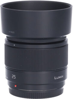 Panasonic Tweedehands Panasonic Lumix G 25mm f/1.7 - Zwart CM2996