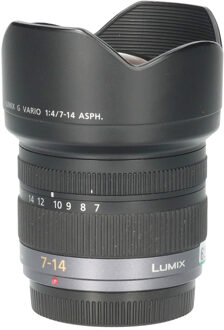 Panasonic Tweedehands Panasonic Lumix G 7-14mm f/4.0 ASPH CM6261 Zwart