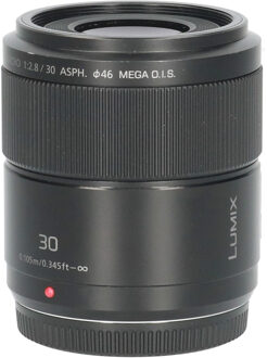 Panasonic Tweedehands Panasonic Lumix G Macro 30mm f/2.8 ASPH Mega OIS CM4888 Zwart